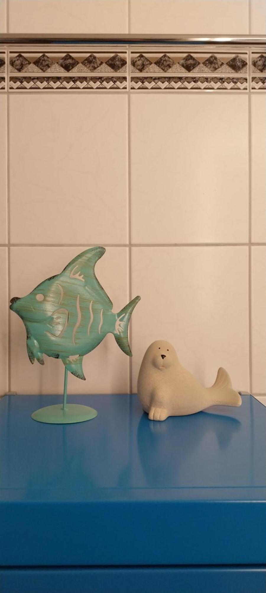 Ferienwohnung Kleine Kegelrobbe Burhave Esterno foto